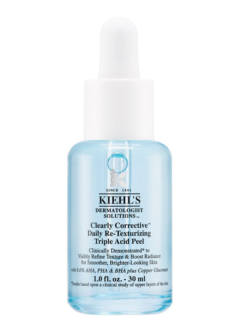 Kiehl's Daily Re-Texturizing Triple Acid Peel - peeling 30 ML Verzorging - Deal