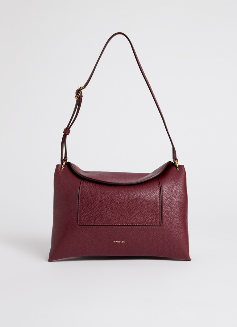 Wandler Dames Penelope Slouch schoudertas van kalfsleer