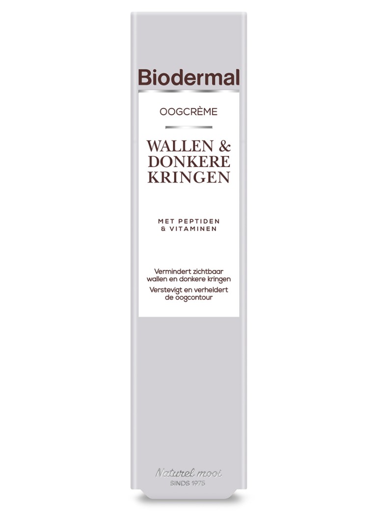 Biodermal Wallen & Donkere Kringen oogcrème 1maat Verzorging - Deal