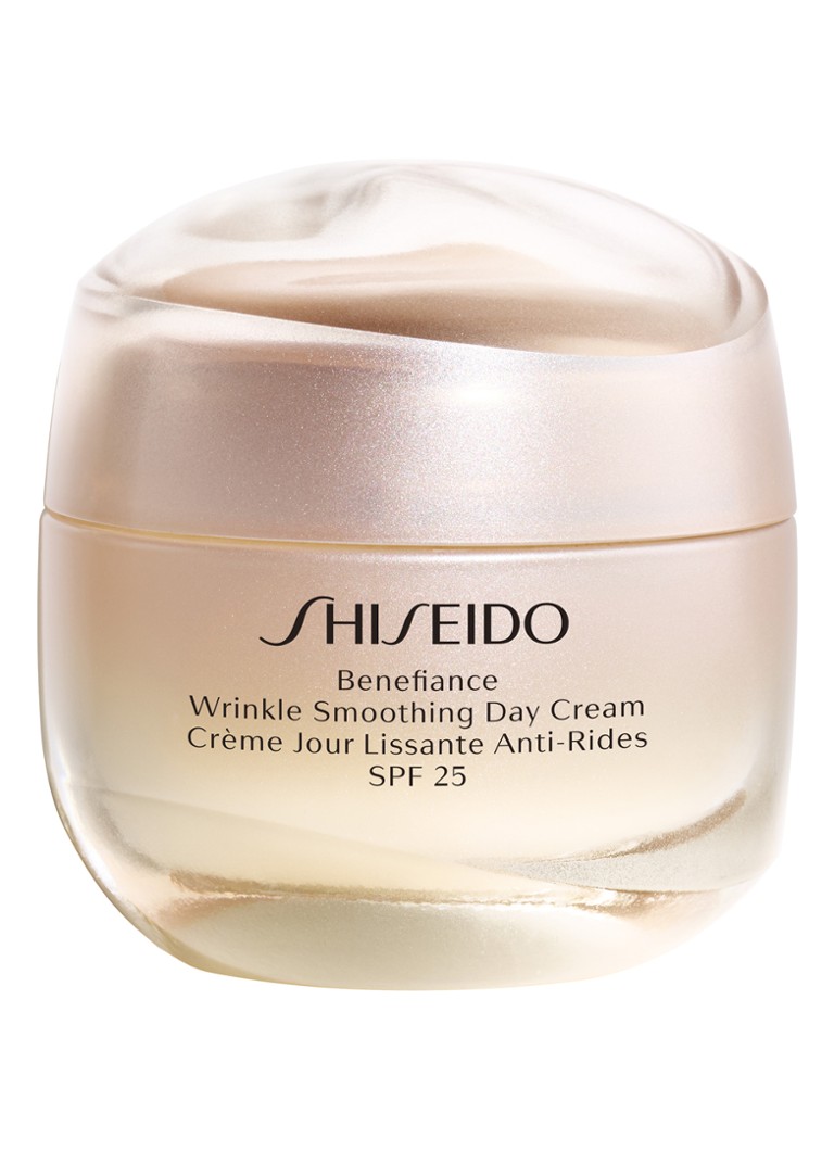 Shiseido Benefiance Wrinkle Smoothing Day Cream SPF 25 - anti-rimpel dagcrème 50 ML Verzorging - Deal