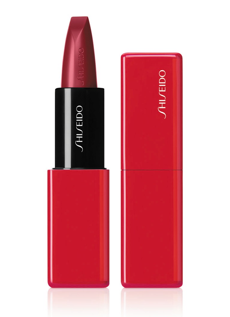 Shiseido Technosatin Gel Lipstick Scarlet Cluster 411 1 maat Make-up - Deal
