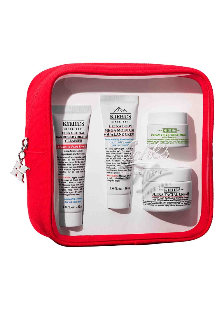 Kiehl's Master Moisturizing Bestsellers Travel Set - verzorgingsset 28+14+2x30 Cadeausets - Deal