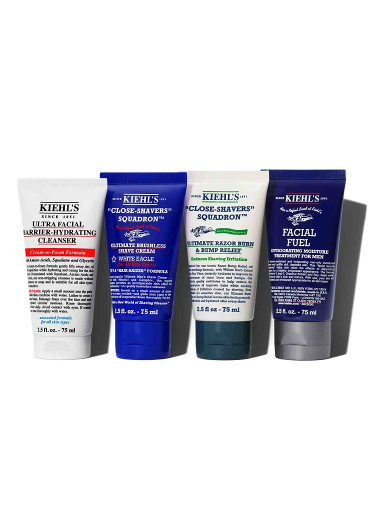 Kiehl's Get Up and Groom Set - verzorgingsset 4x75ml Cadeausets - Deal