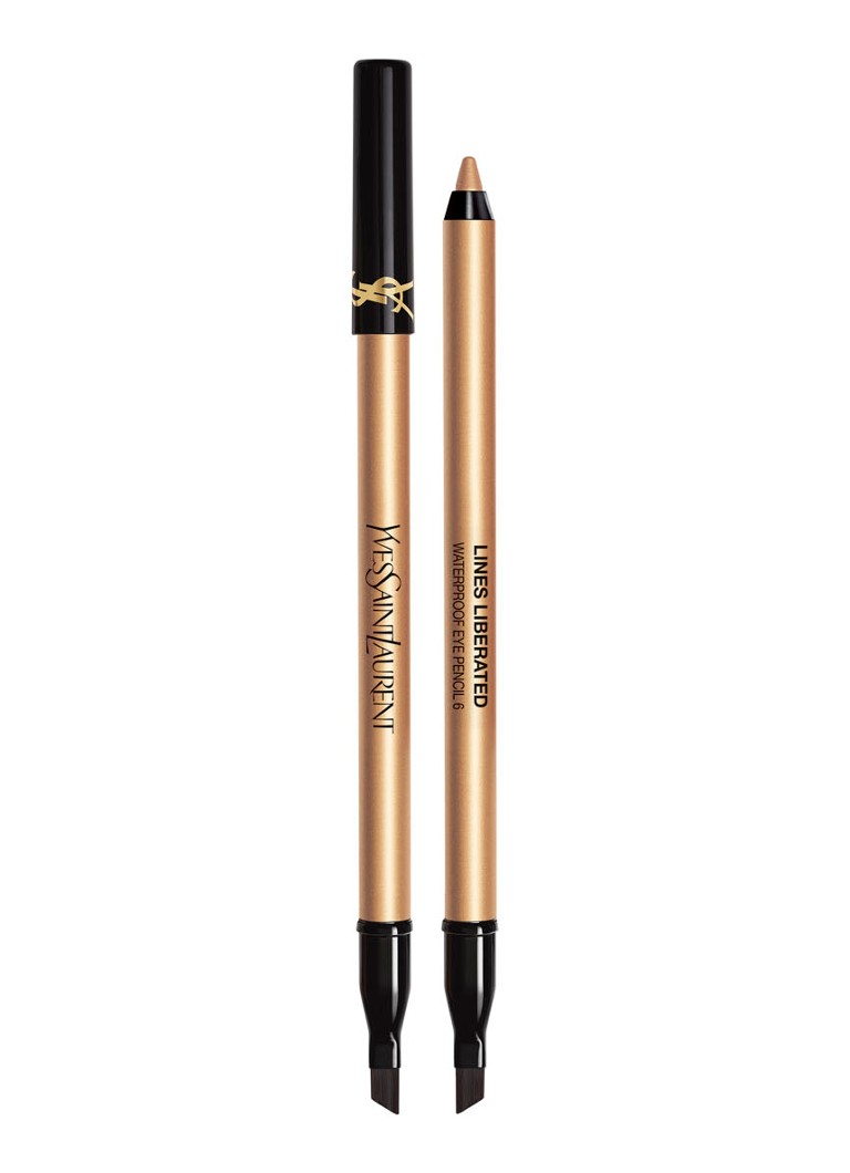 Yves Saint Laurent Lines Liberated - waterproof oogpotlood 06 Legendary Gold 1,2gr Make-up - Deal