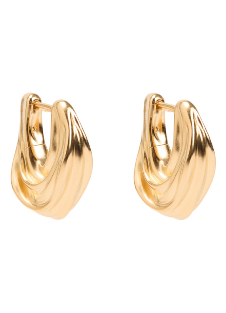 Missoma Dames Markgong oorringen verguld in de kleur Goud, maat: NS