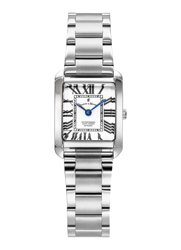 Jacques du Manoir Dames Emily horloge JWL04401 in de kleur Zilver, maat: ns