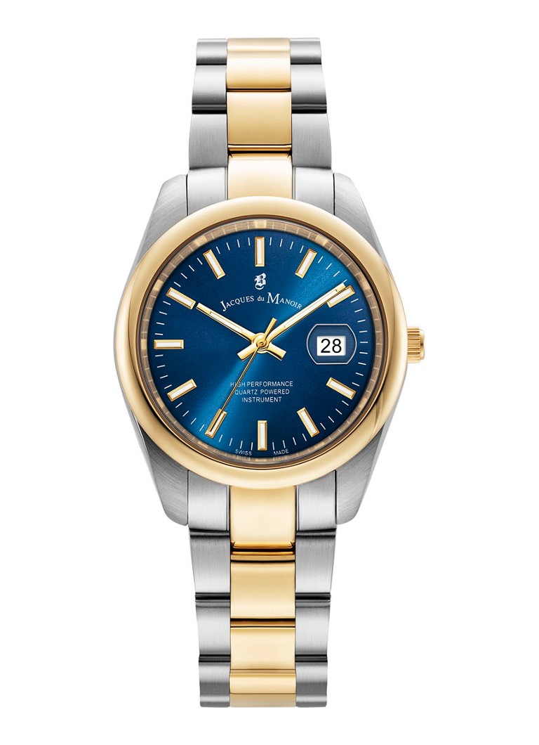 Jacques du Manoir Dames Inspiration Allure horloge JWL03805 in de kleur Zilver, maat: ns