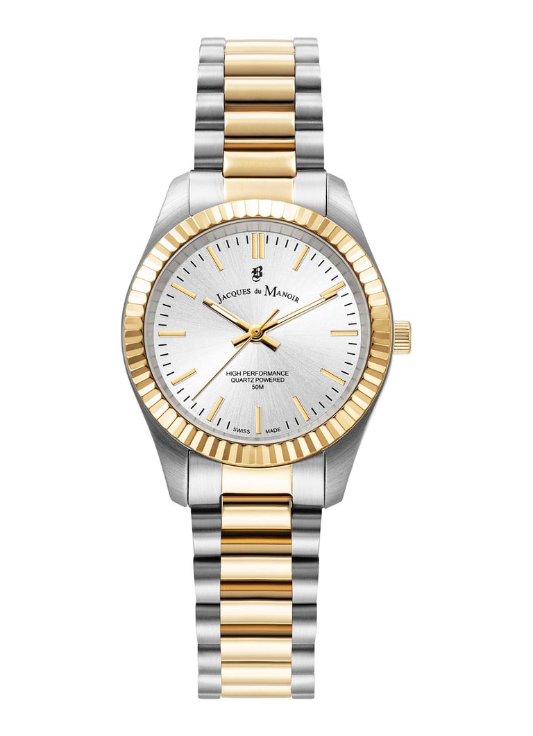 Jacques du Manoir Dames Inspiration Prime horloge JWL03905 in de kleur Zilver, maat: ns