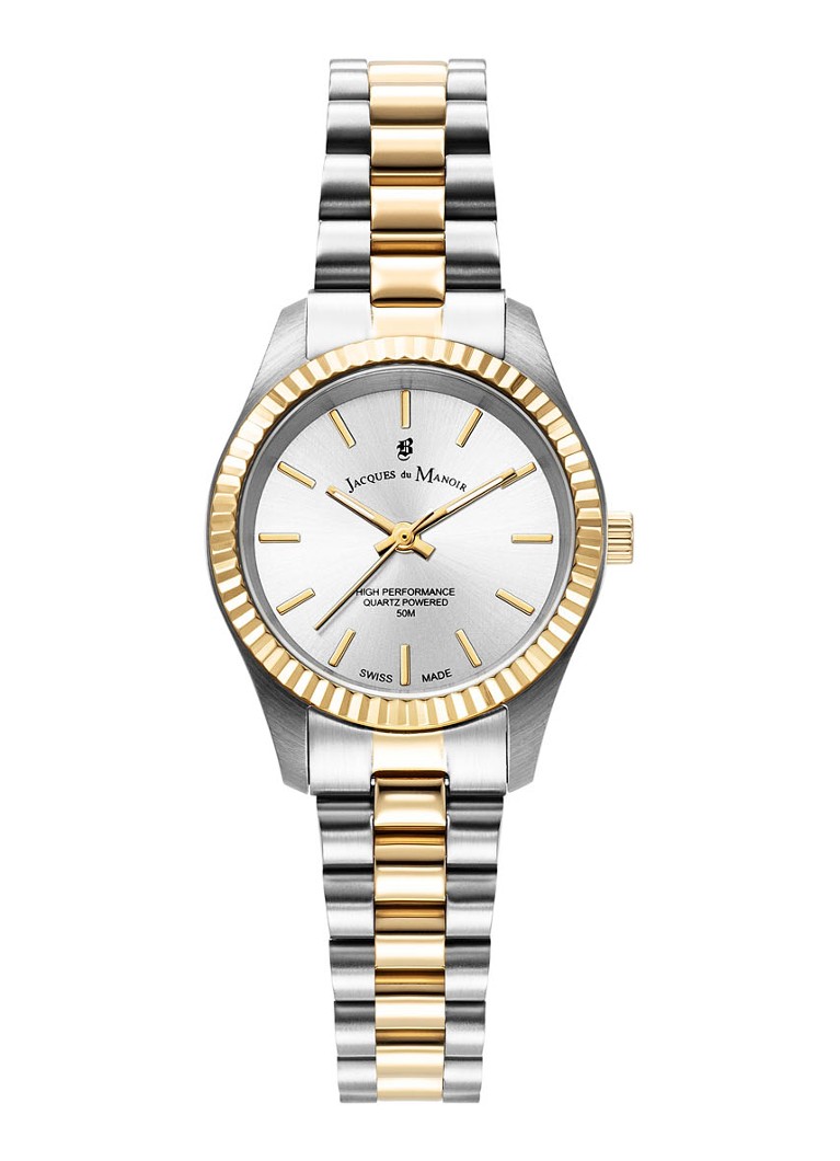 Jacques du Manoir Dames Inspiration Prime horloge JWL04005 in de kleur Zilver, maat: ns