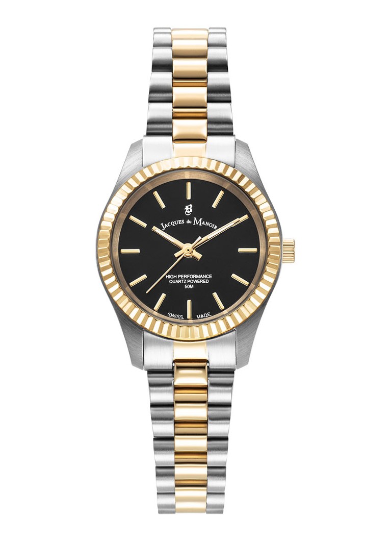 Jacques du Manoir Dames Inspiration Prime horloge JWL04006 in de kleur Zilver, maat: ns