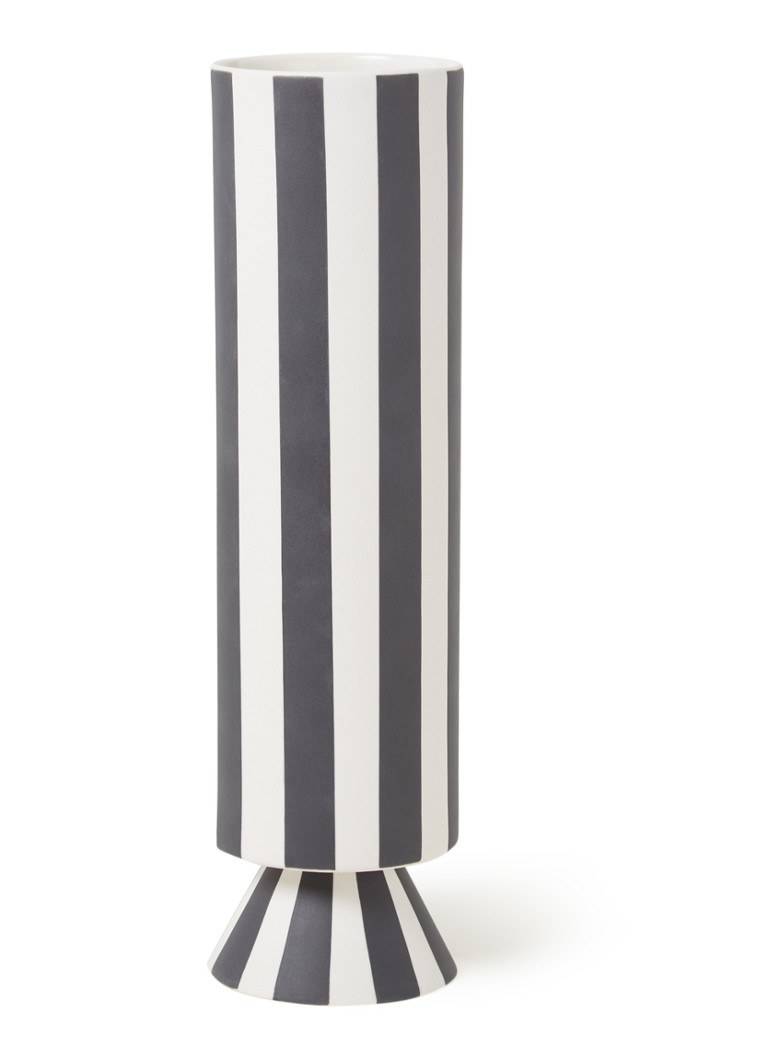 OYOY Living Design Toppu vaas 31 cm Zwart - Deal