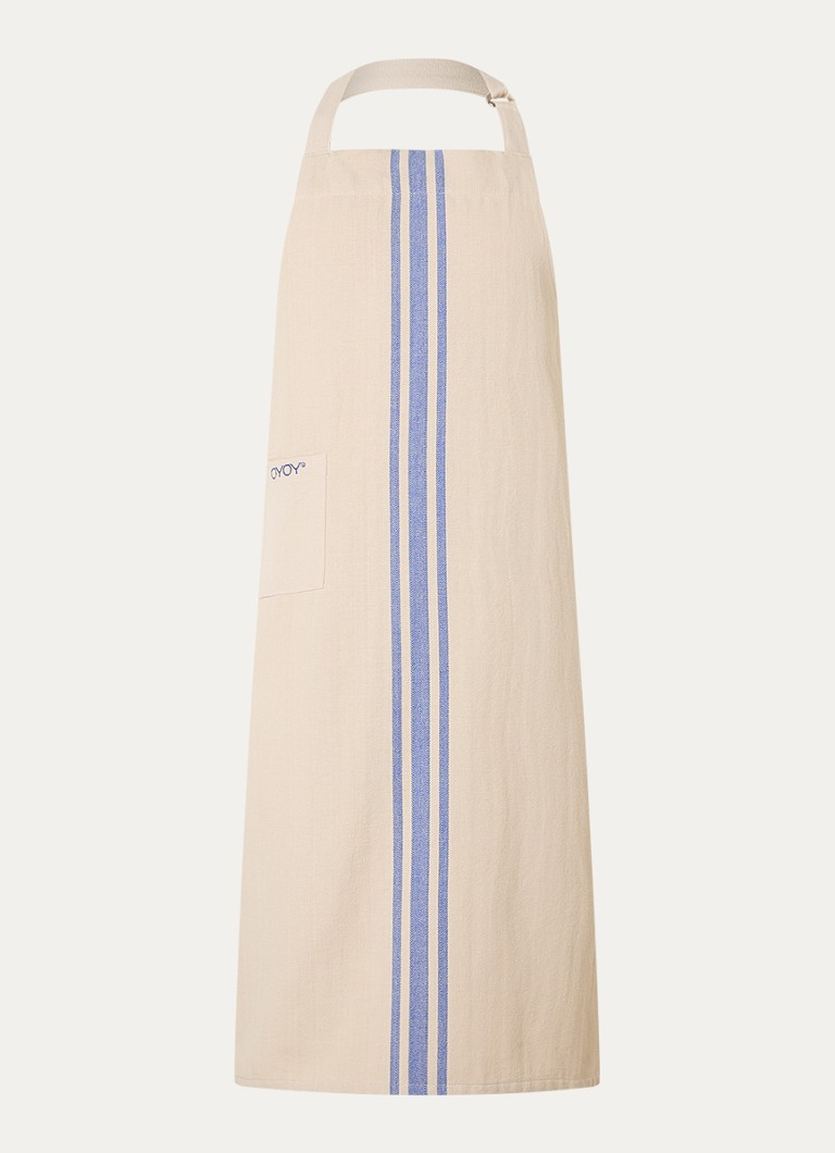 OYOY Living Design Linu keukenschort van katoen Beige - Deal