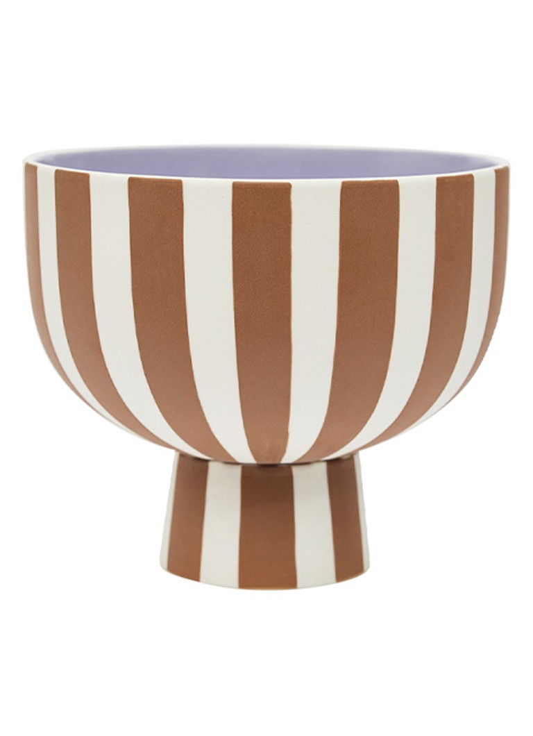 OYOY Living Design Toppu kom 15 cm Bruin