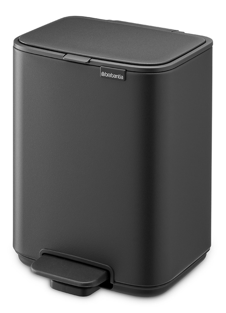 Brabantia Bo pedaalemmer 4 liter Zwart - Deal