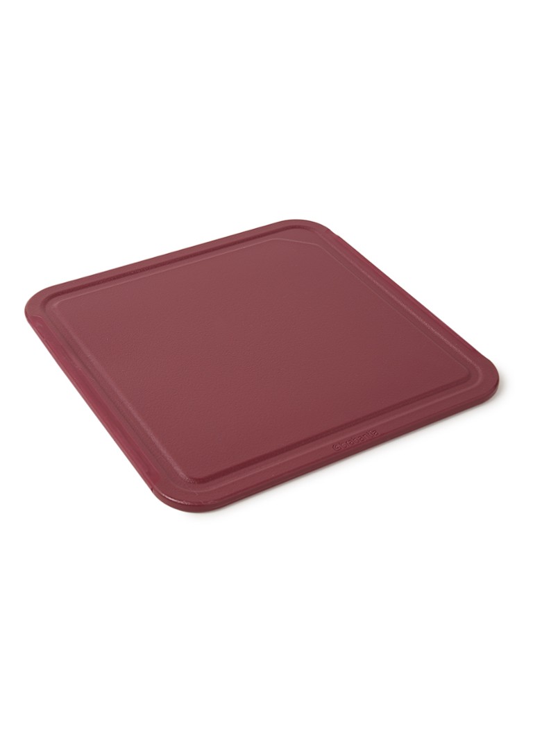 Brabantia TASTY+ snijplank 25 x 25 cm Aubergine - Deal