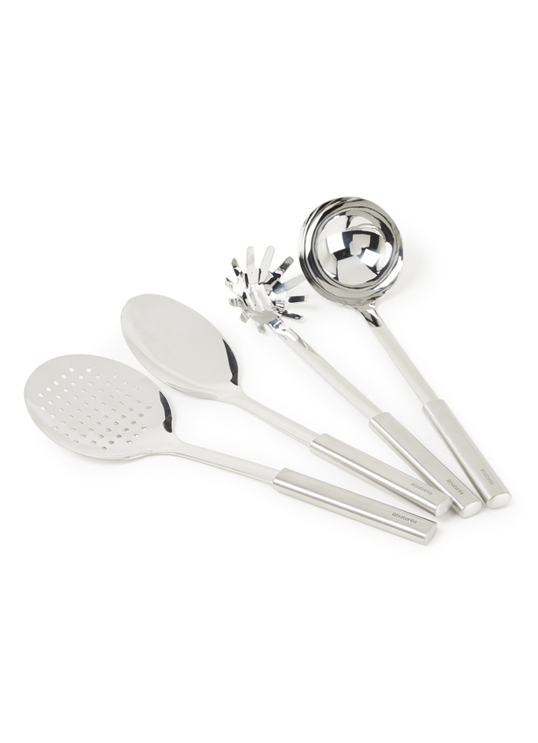 Brabantia Profile keukengereiset 4-delig Zilver - Deal