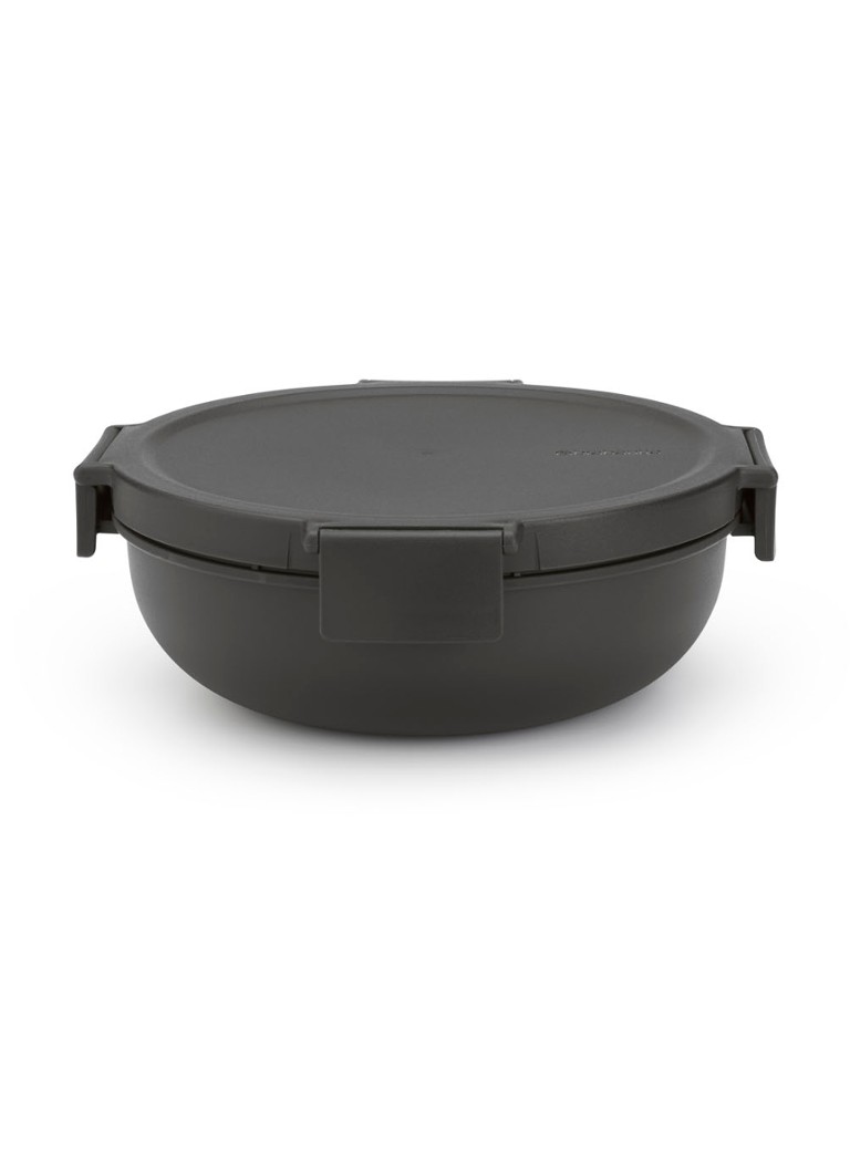Brabantia Make & Take lunchbox 1,3 liter Donkergrijs - Deal