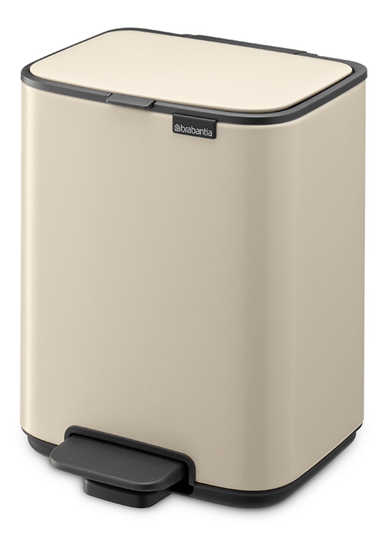 Brabantia Bo pedaalemmer 4 liter Beige - Deal
