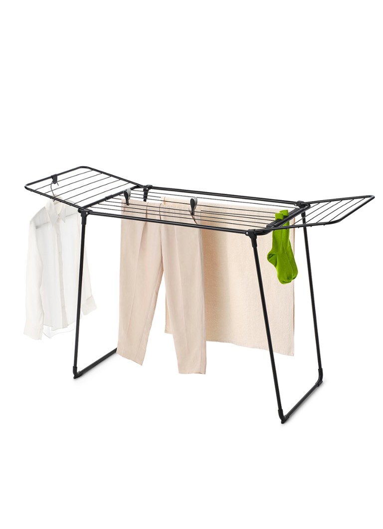 Brabantia HangOn Too droogrek 18 meter Zwart - Deal