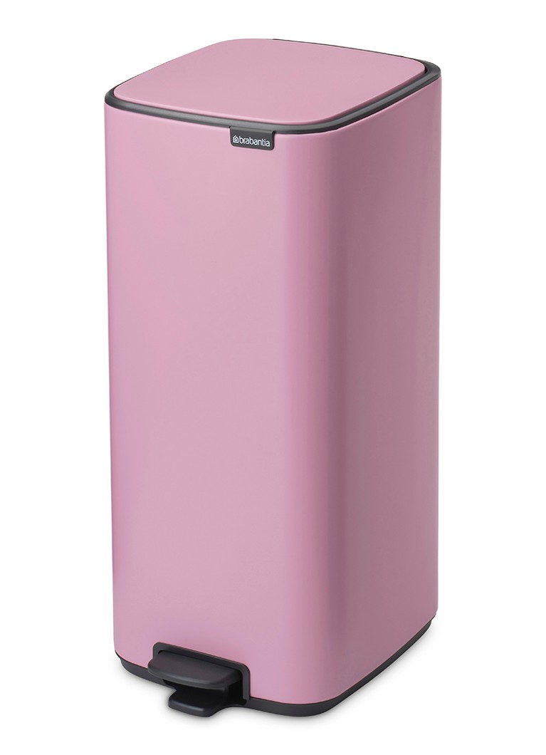 Brabantia Bo pedaalemmer 30 liter Donkerroze - Deal