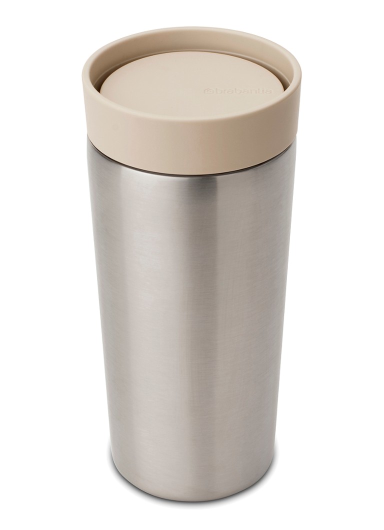 Brabantia Make & Take thermosbeker/koffiebeker 36 cl Beige - Deal