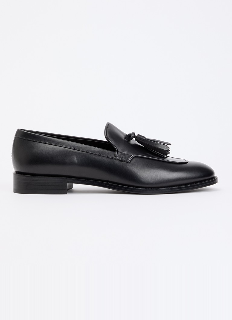 MaxMara Dames Loafer van kalfsleer in de kleur Zwart