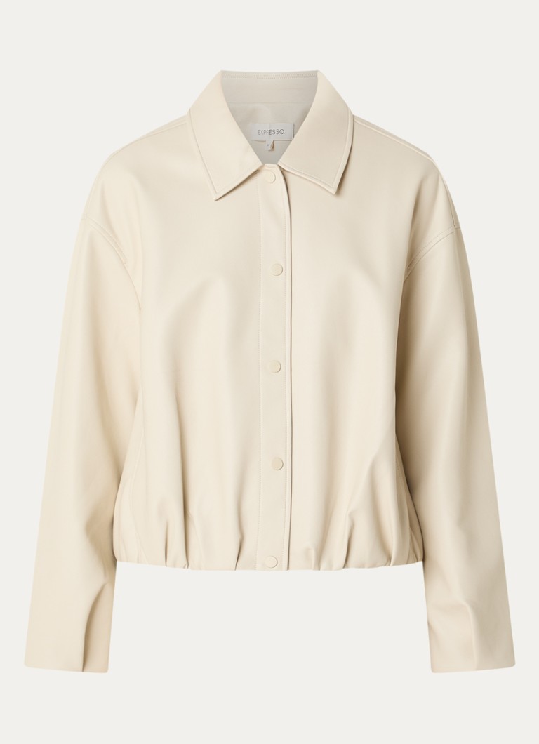 Expresso Dames Jack van imitatieleer in de kleur Beige