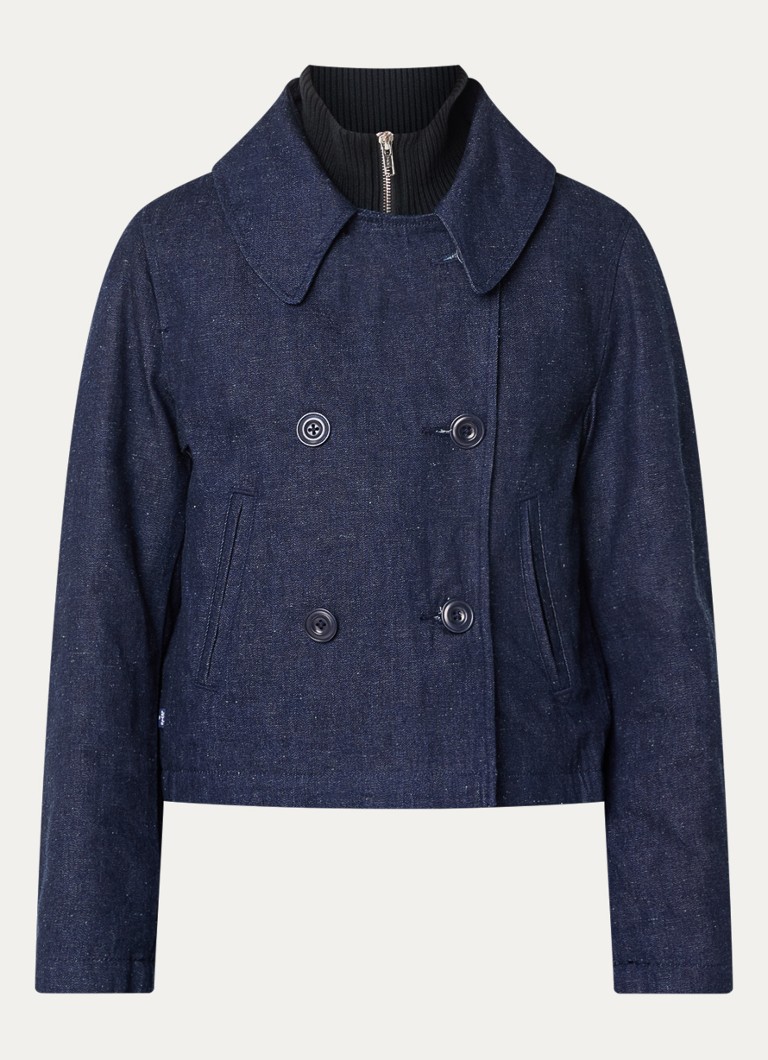 Levi's Dames Mariner spijkerjas met uitneembare voering in de kleur Donkerblauw