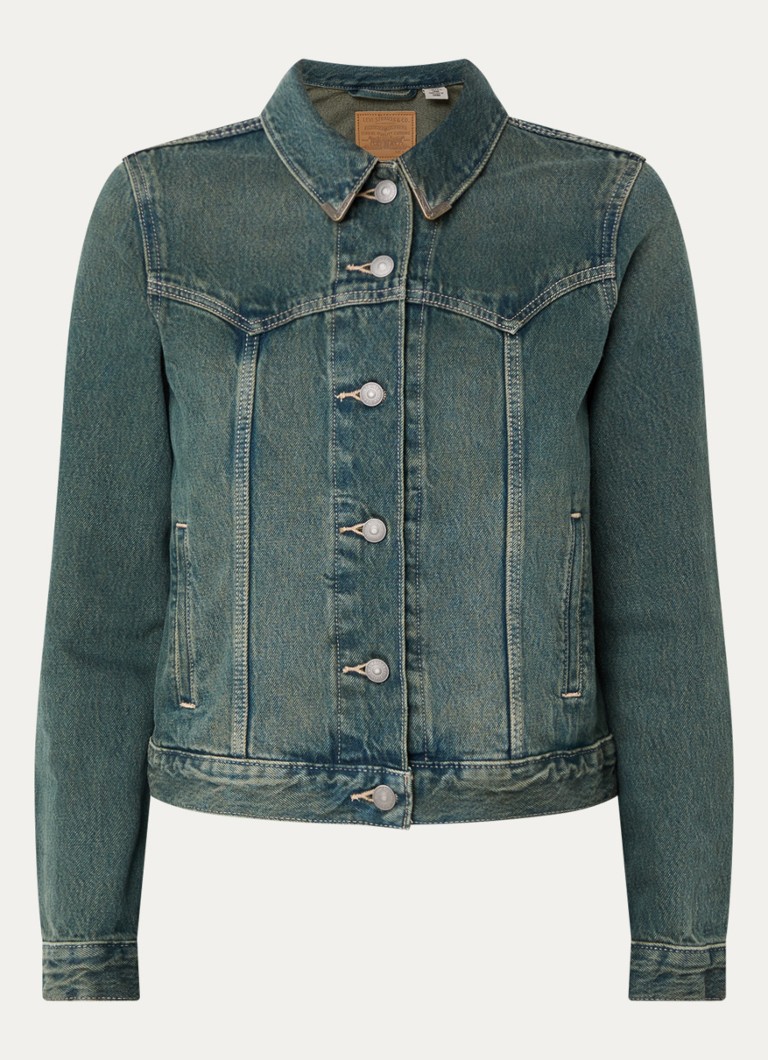 Levi's Dames Spijkerjas met steekzakken in de kleur Indigo