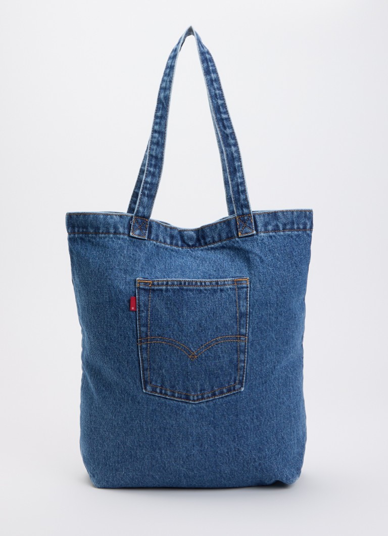 Levi's Dames Shopper van denim in de kleur Indigo