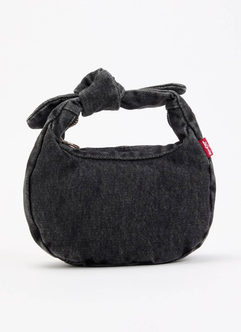 Levi's Dames Baby Brooklyn handtas van denim in de kleur Zwart