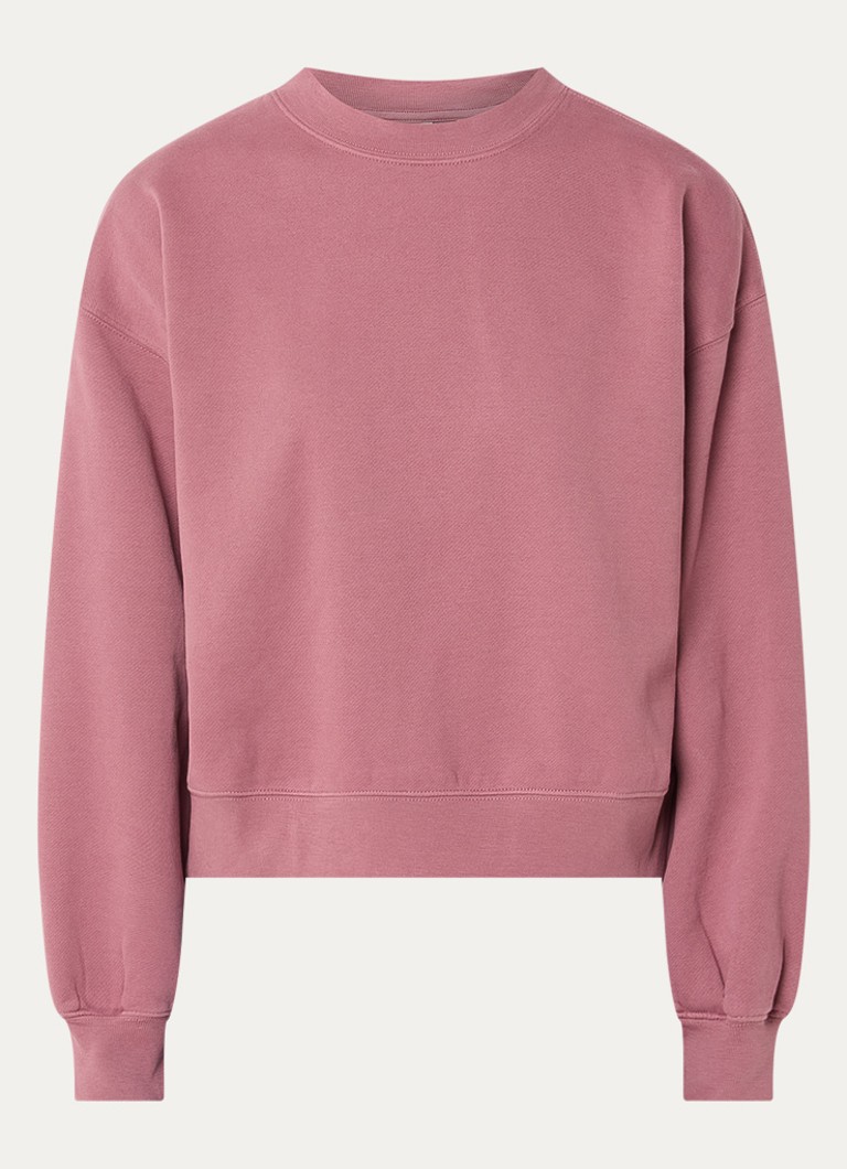 Levi's Dames Sweater met ronde hals in de kleur Steenrood