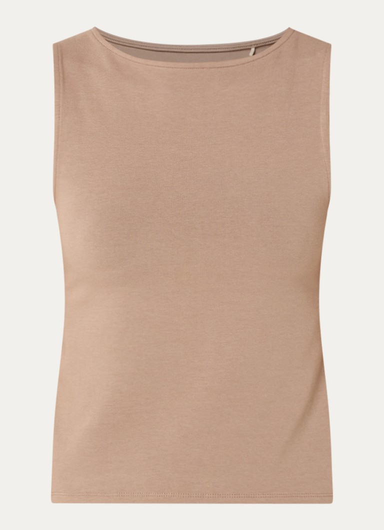 Levi's Dames Blair tanktop met stretch in de kleur Zand