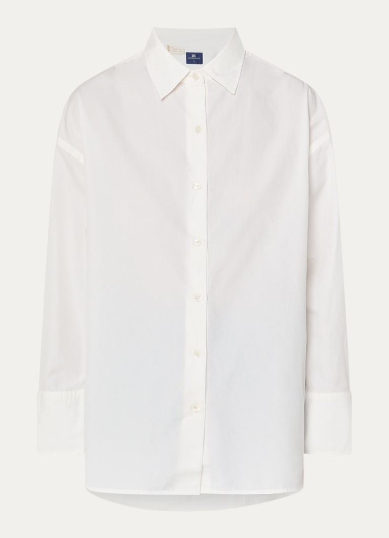 Levi's Dames Core blouse met kraag in de kleur Gebroken wit