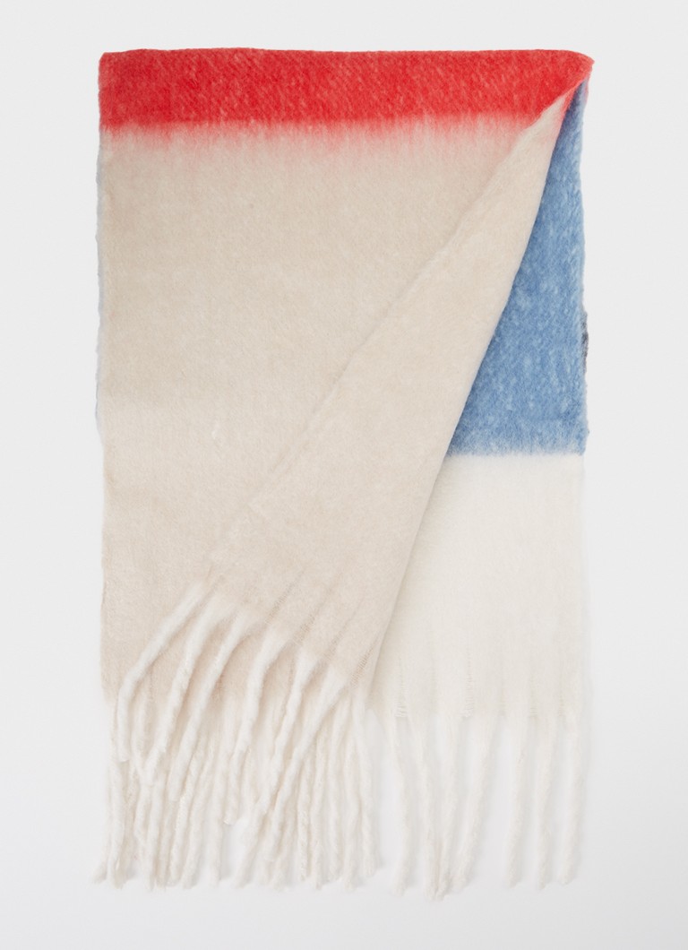 Levi's Dames Zyla sjaal in wolblend 200 x 50 cm in de kleur Lichtroze