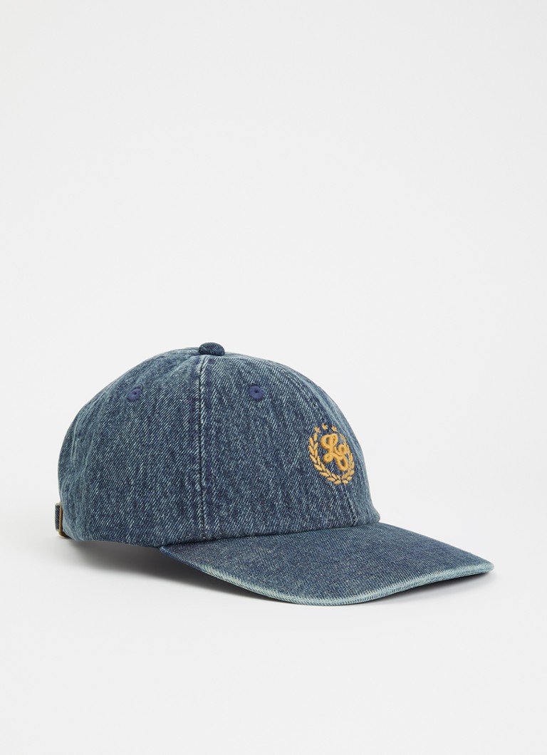 Levi's Dames Pet met logoborduring in de kleur Indigo