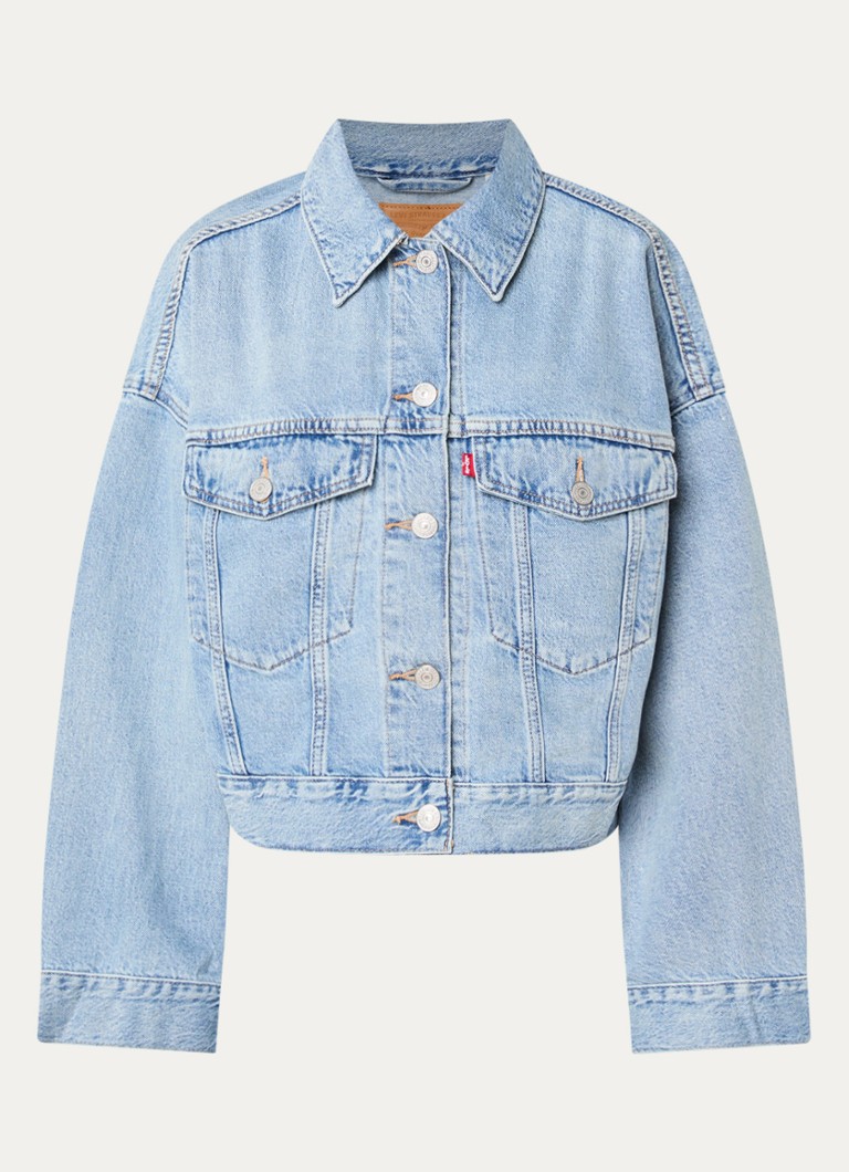 Levi's Dames Spijkerjas met borstzakken in de kleur Indigo
