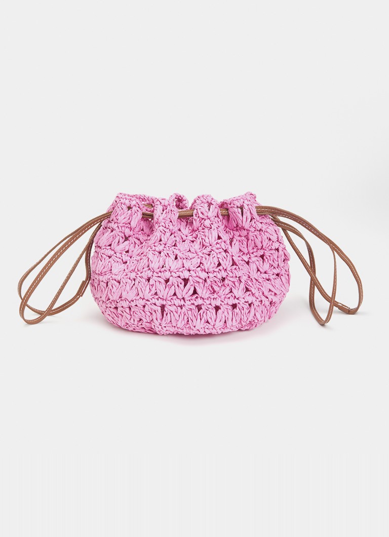Becksöndergaard Dames Schoudertas met verstelbare schouderriem in de kleur Roze, maat: ONE SIZE