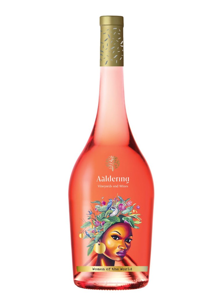 Aaldering Magnum Women of the World Pinotage Rosé 2023 wijn in geschenkverpakking 1,5 liter - Deal