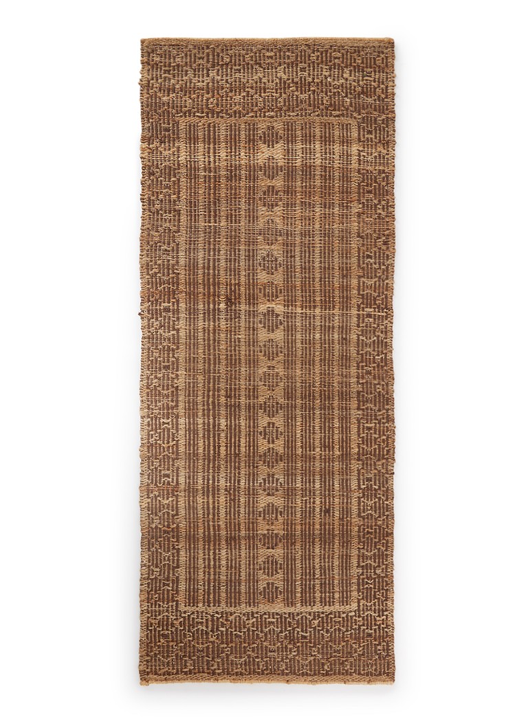 HKliving Runner vloerkleed van jute 700 x 200 cm Camel - Deal