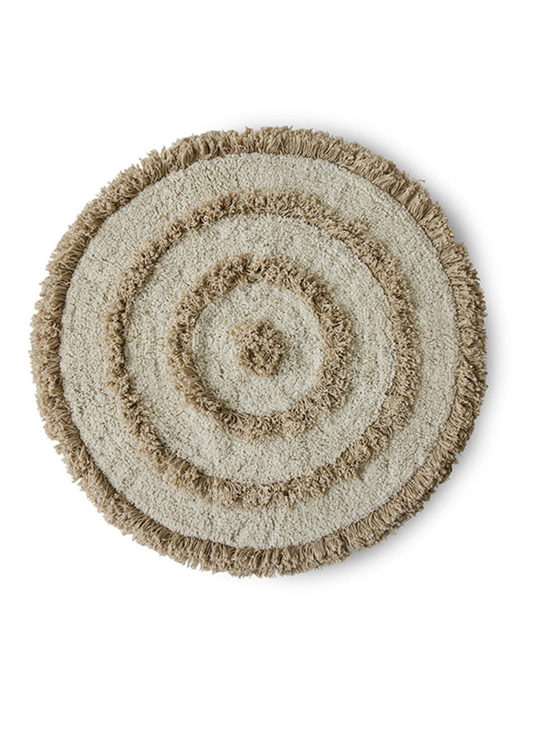 HKliving Badmat ø80 cm Khaki - Deal