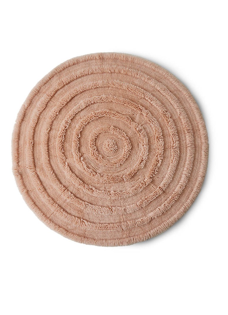 HKliving Vloerkleed ø150 cm Roze - Deal