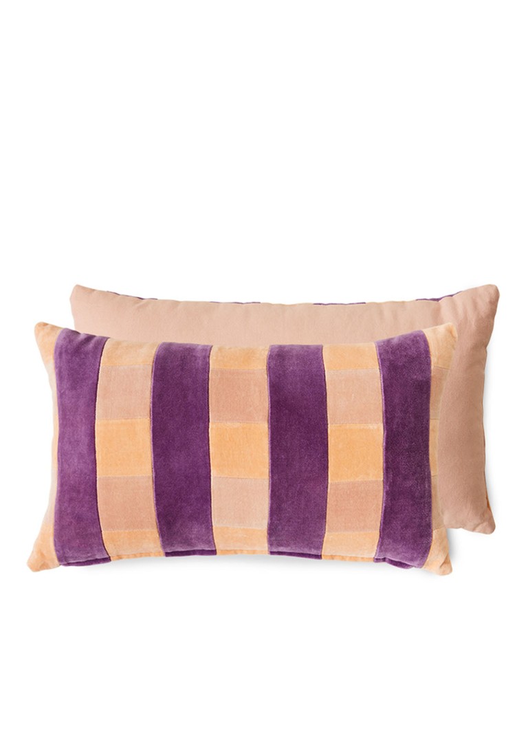 HKliving Striped sierkussen 50 x 30 cm Multicolor - Deal