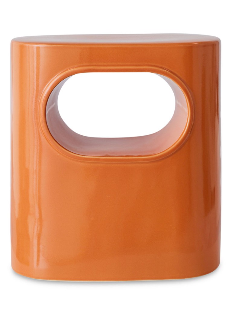 HKliving Space bijzettafel 36 x 39 cm Oranje - Deal