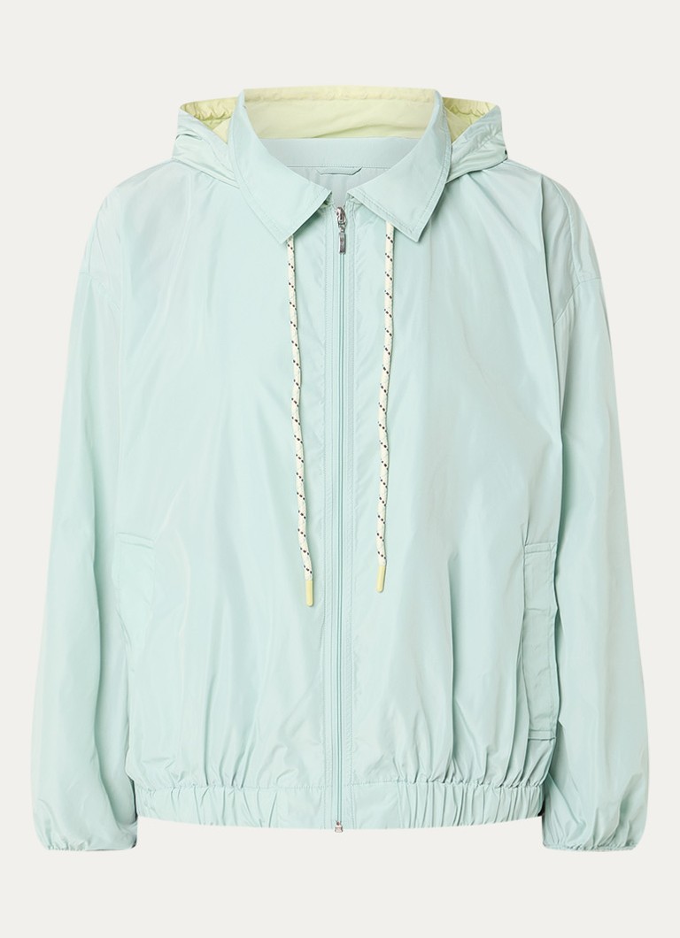 Benetton Dames Jack met steekzakken en capuchon in de kleur Mint