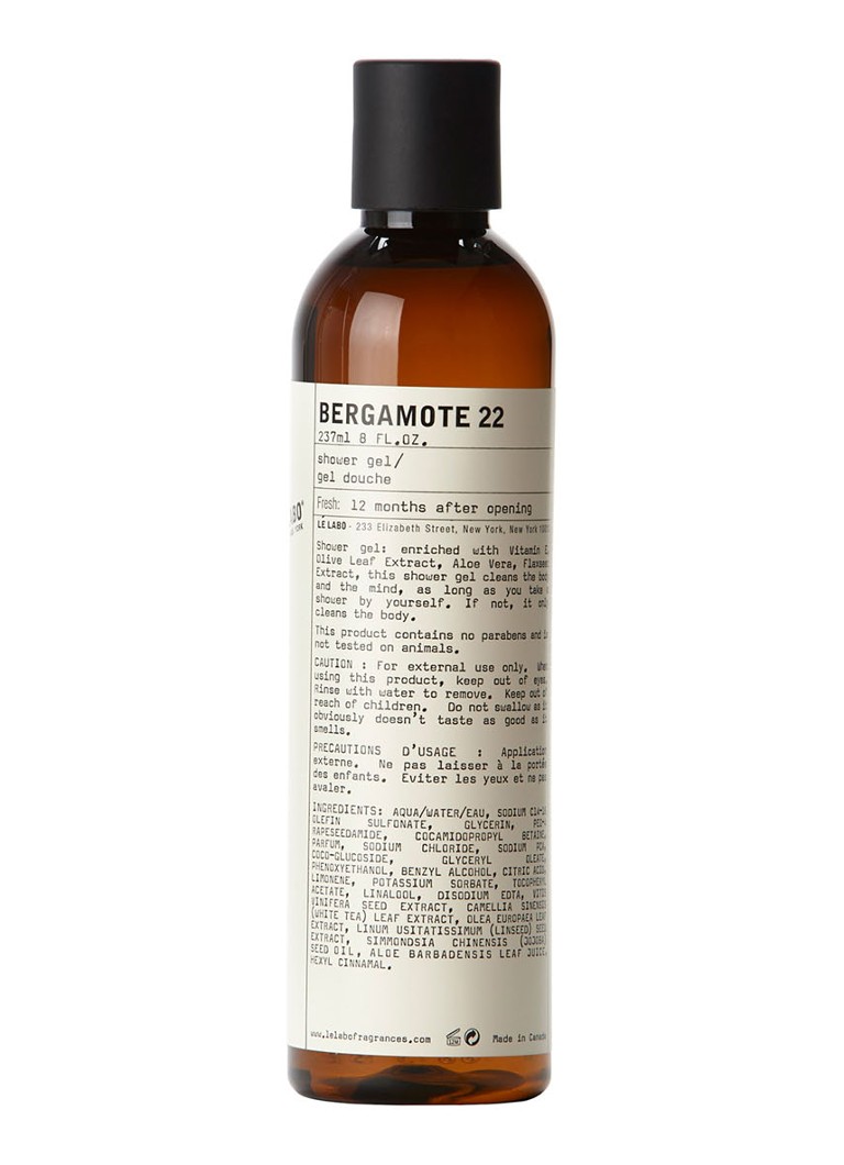 Le Labo Bergamote 22 Shower Gel - douchegel 237 ML Verzorging - Deal