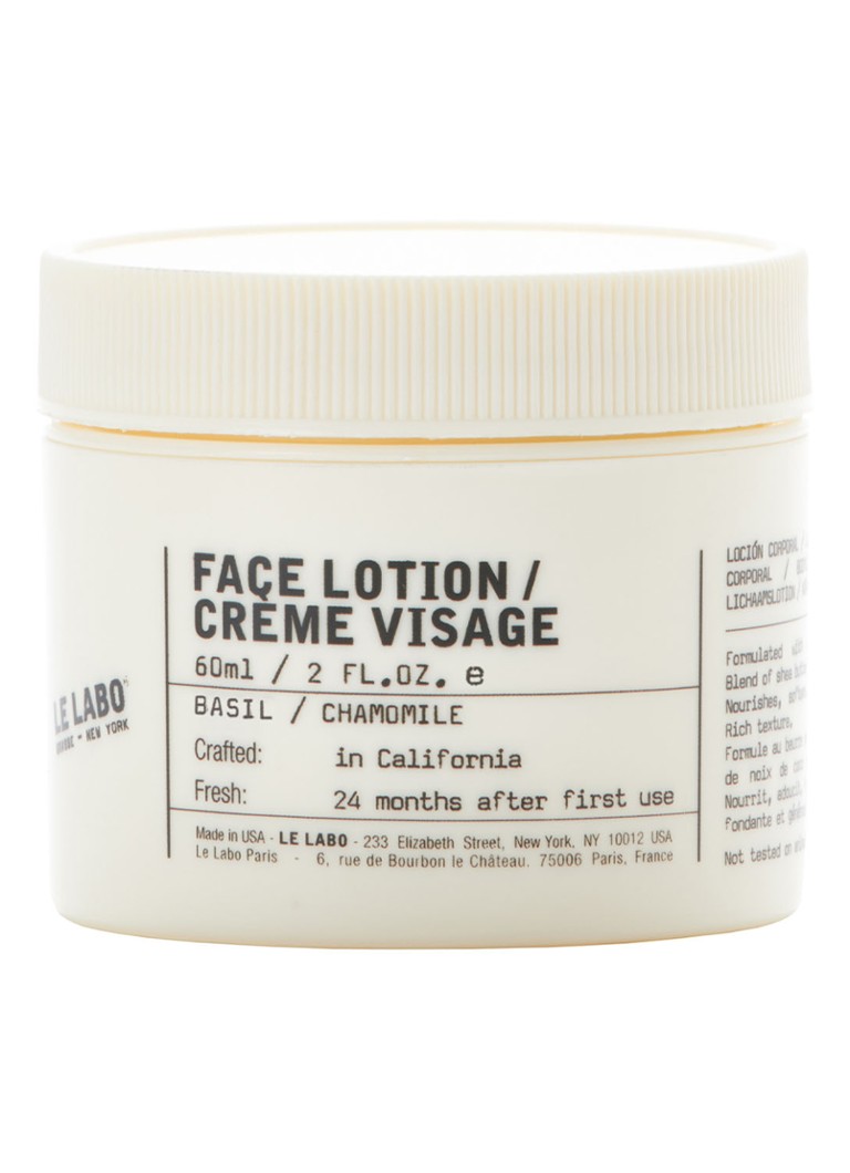 Le Labo Basil Face Lotion - gezichtscrème 1 maat Verzorging - Deal