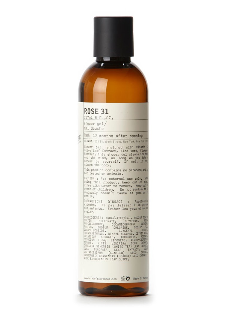 Le Labo Rose 31 Shower Gel - douchegel 237 ML Verzorging - Deal