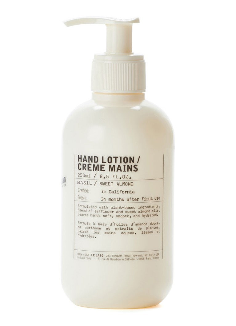 Le Labo Basil / Sweet Almond Hand Lotion - handcrème 250 ML Verzorging - Deal