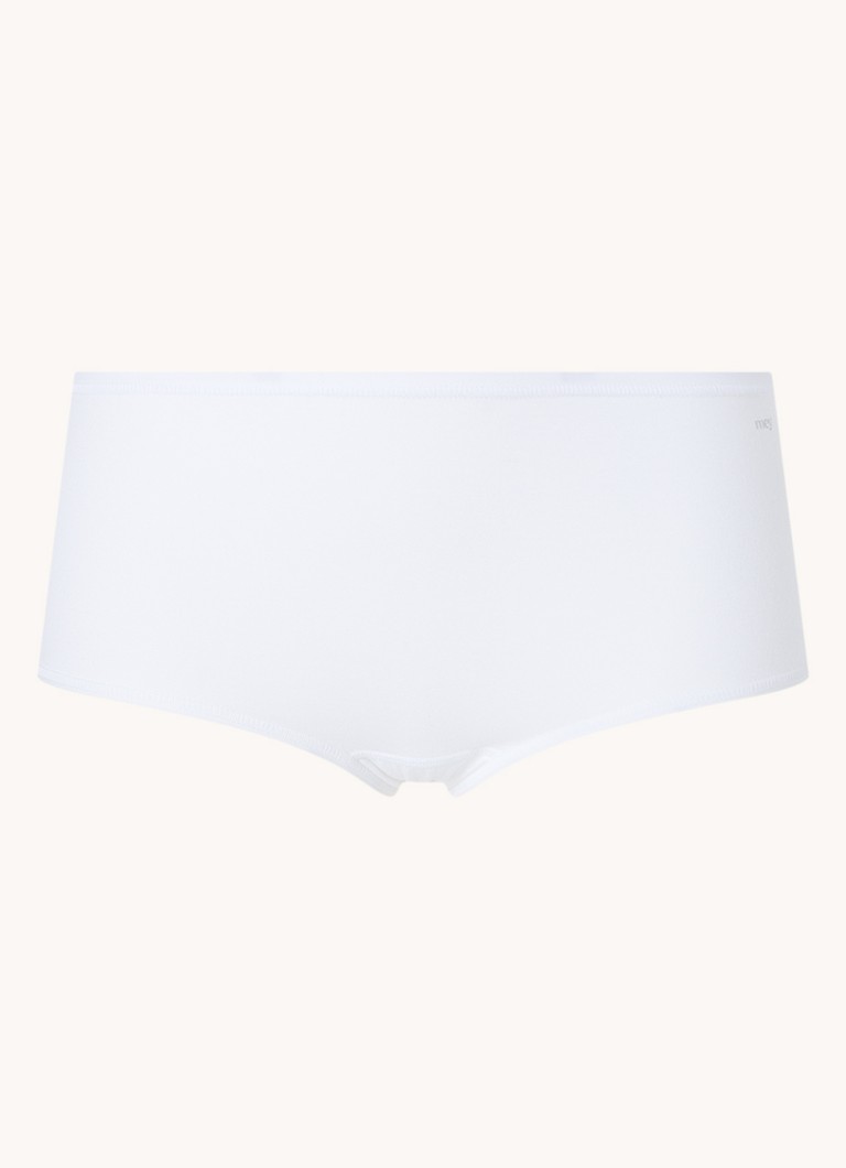 Mey Dames Superfine shorty in de kleur Wit, maat: 42